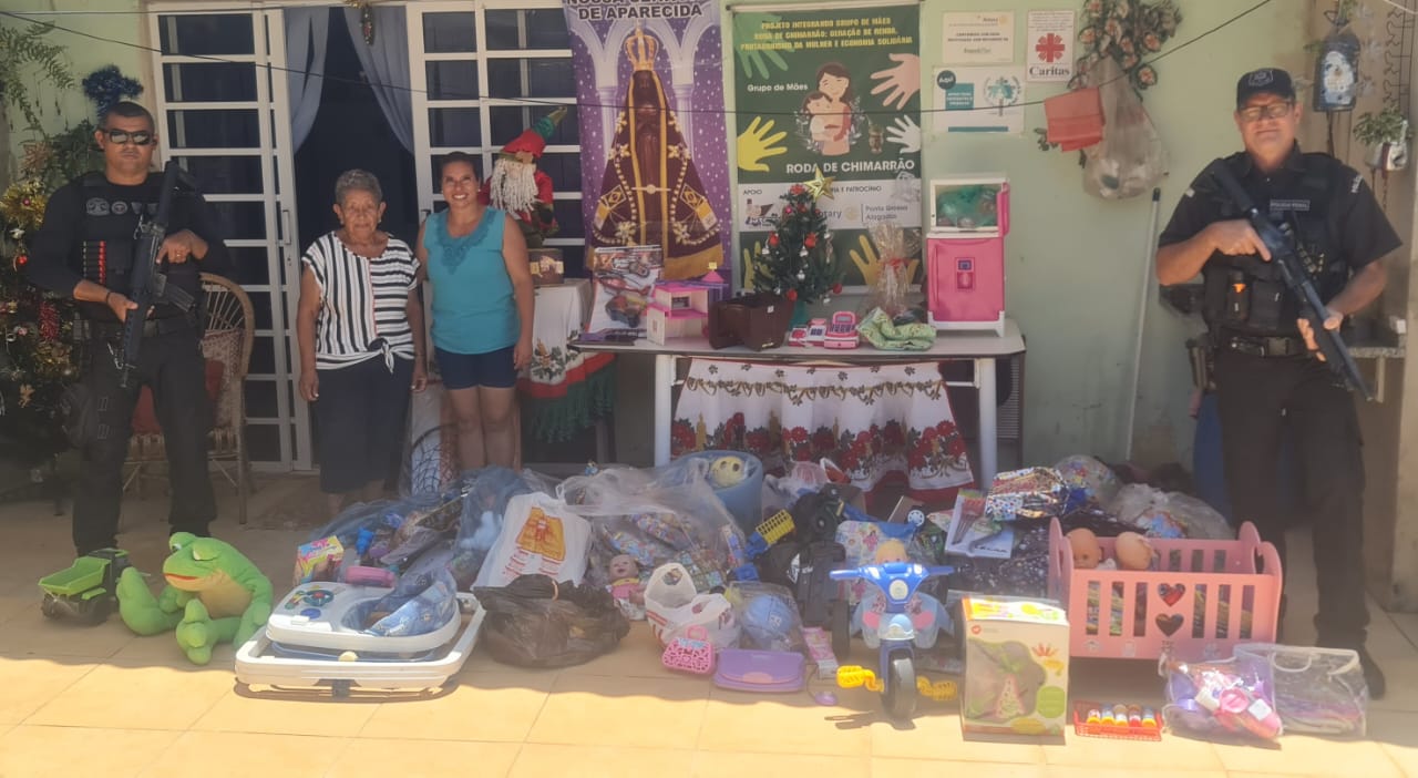 Polícia Penal do Paraná promove ações sociais de natal à comunidade