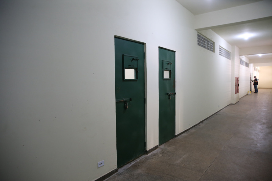 Casa de Custodia de Maringa - Execucao de servicos de  engenharia comuns e reparos -  03/08/2020 -  Foto: Geraldo Bubniak/AEN