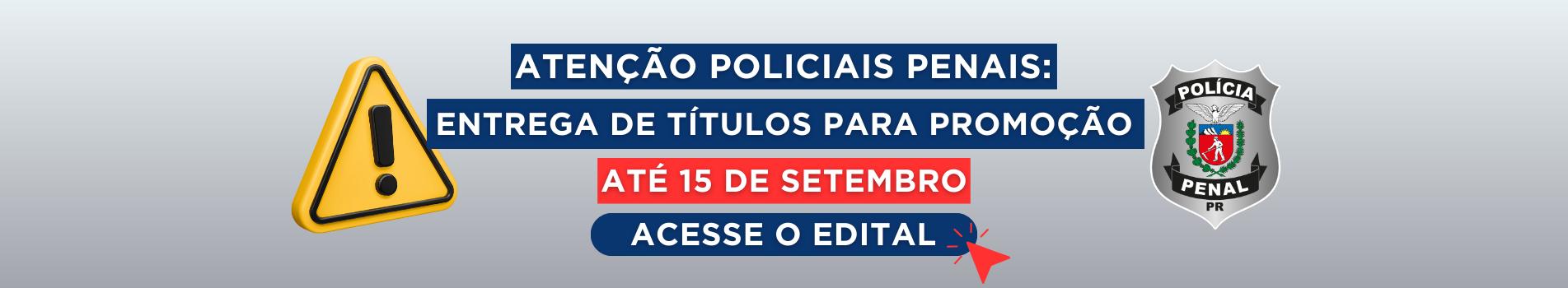 BANNER ENTREGA DE TÍTULOS