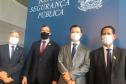 Reforço de parcerias e movimentação de projetos marcam passagem do secretário da Segurança Pública em Brasília