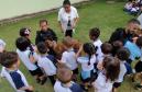 Em parceria com a Secretaria Municipal de Educação, Polícia Penal auxilia em projeto educativo sobre fauna em CMEIs de Maringá