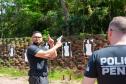 Polícia Penal do Paraná qualifica cerca de 140 policiais em treinamento de habilitação em pistola neste ano