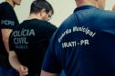 Polícia Penal instrui agentes da Polícia Civil e Guarda Municipal de Irati em imobilização e algemamento