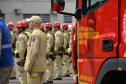 Diretora-geral da Polícia Penal é homenageada em solenidade de 112 anos do Corpo de Bombeiros Militar do Paraná