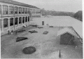 Penitenciária do Ahú - vista lateral - 1909
