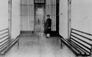 Portão de acesso às galerias da Penitenciária do Ahú andar térreo - 1909