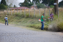 Presos do regime semiaberto em Piraquara trabalham para melhorar a cidade