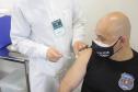 Mais de 23 mil doses da vacina contra a COVID-19 são aplicadas nas forças de segurança do Paraná