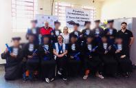 Pessoas privadas de liberdade da Penitenciária Estadual de Maringá participam de formatura de cursos de qualificação
