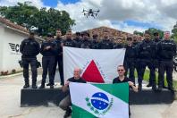 Policiais penais do Paraná participam de curso de drones em Minas Gerais