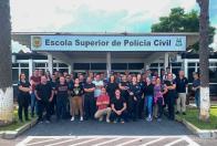 Policiais penais concluem curso sobre sistema de armazenamento de dados