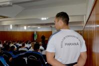 Polícia Penal ministra curso a cadetes da PM sobre táticas de uso de armamento