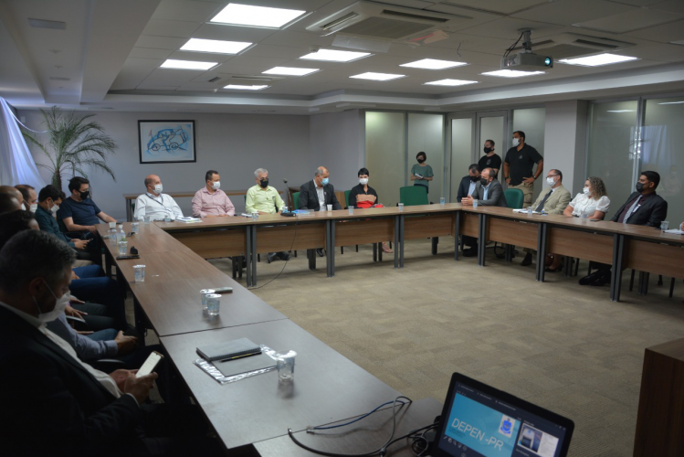 Objetivo é apresentar aos gestores os principais setores dentro da estrutura do Deppen, além de planejar as ações futuras, de acordo com as possibilidades orçamentárias.