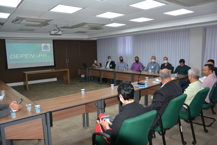 Objetivo é apresentar aos gestores os principais setores dentro da estrutura do Deppen, além de planejar as ações futuras, de acordo com as possibilidades orçamentárias.