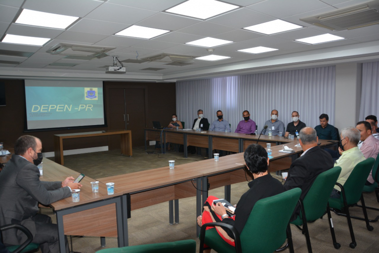 Objetivo é apresentar aos gestores os principais setores dentro da estrutura do Deppen, além de planejar as ações futuras, de acordo com as possibilidades orçamentárias.