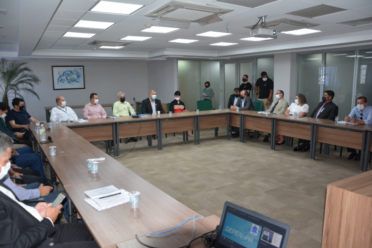 Objetivo é apresentar aos gestores os principais setores dentro da estrutura do Deppen, além de planejar as ações futuras, de acordo com as possibilidades orçamentárias.