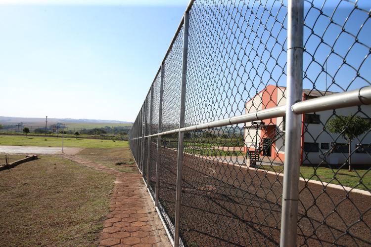 Fachada de unidade prisional