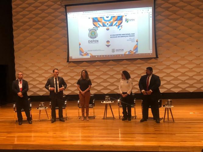 Espen/Pr participa do VI Encontro Nacional das Escolas de Serviços Penais em Brasília