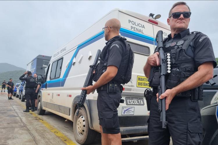 Polícia Penal realiza transferência de presos das cadeias do Litoral durante Verão Maior Paraná