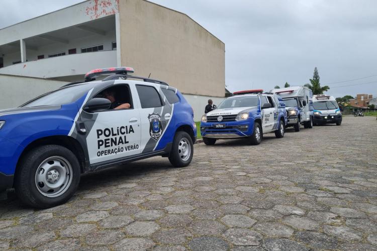 Polícia Penal realiza transferência de presos das cadeias do Litoral durante Verão Maior Paraná