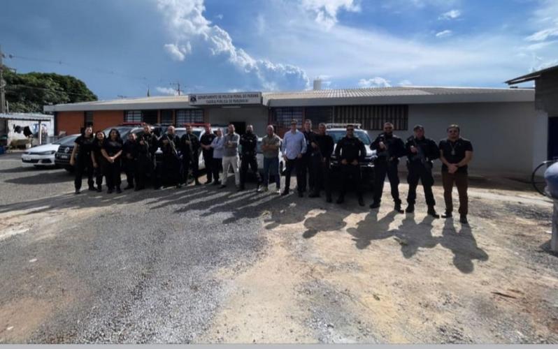 Secretário de Segurança Pública do Paraná conhece e declara apoio a projetos da Polícia Penal em Paranavaí