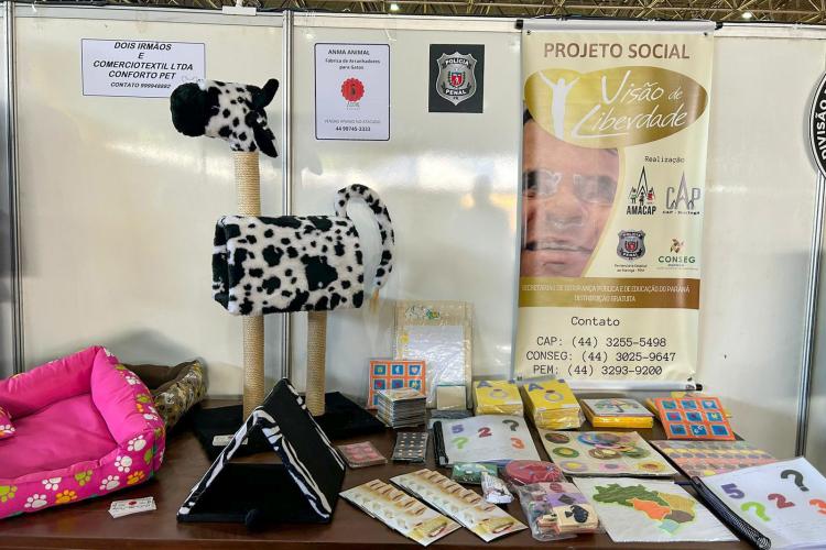 Polícia Penal apresenta na Expoingá projetos de ressocialização de custodiados