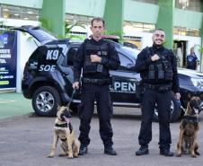 Polícia Penal do Paraná expõe trabalhos e equipamentos em exposição de Paranavaí