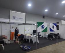 Polícia Penal do Paraná expõe trabalhos e equipamentos em exposição de Paranavaí