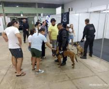 Polícia Penal do Paraná expõe trabalhos e equipamentos em exposição de Paranavaí