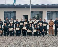 Polícia Penal do Paraná certifica 12 policiais penais em Escolta Prisional