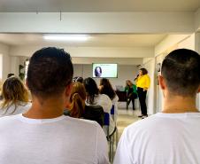 Apenados da Unidade de Progressão de Piraquara apresentam trabalhos finais do Projeto Especial de Literatura