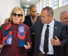 Ministra Rosa Weber realiza visita técnica no Complexo Médico Penal em Pinhais