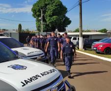 Polícia Penal do Paraná ministra instruções de técnicas não letais a 60 alunos da Guarda Municipal de Londrina