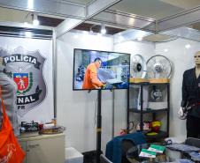 Polícia Penal expõe materiais produzidos através da mão de obra prisional paranaense em feira industrial