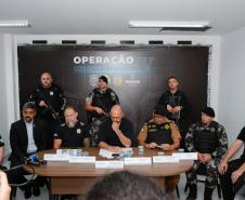 Polícia Penal do Paraná compõe operação integrada no litoral contra o crime organizado