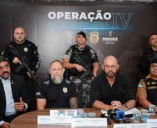 Polícia Penal do Paraná compõe operação integrada no litoral contra o crime organizado