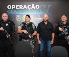 Polícia Penal do Paraná compõe operação integrada no litoral contra o crime organizado