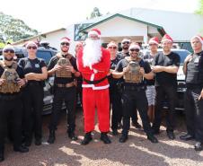 Polícia Penal do Paraná promove ações sociais de natal à comunidade