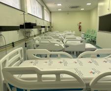 Polícia Penal do Paraná participa da apresentação das novas alas do Hospital Municipal Padre Germano Lauck