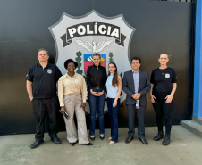 Ministério dos Direitos Humanos realiza visita técnica no sistema prisional da região de Cascavel