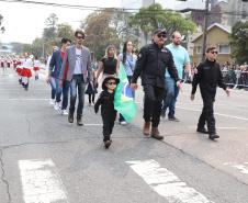 Polícia Penal do Paraná marcou presença no desfile da Independência