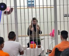 Semana Cultural promove leitura na Casa de Custódia de Arapongas
