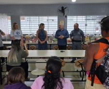 Complexo Social de Cascavel entrega mais de meia tonelada de alimentos ao Provopar por meio do Projeto Alimentando Vidas