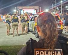 Polícia Penal do Paraná reforça efetivo no Litoral e em Piraquara durante o Verão Maior Paraná