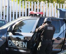 Governo transfere presos da Cadeia Pública de Rio Branco do Sul -  Rio Branco do Sul, 01/04/2019  -  Foto: Divulgação PCPR