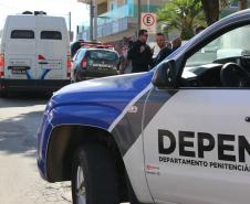 Governo transfere presos da Cadeia Pública de Rio Branco do Sul -  Rio Branco do Sul, 01/04/2019  -  Foto: Divulgação PCPR