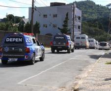 Governo transfere presos da Cadeia Pública de Rio Branco do Sul -  Rio Branco do Sul, 01/04/2019  -  Foto: Divulgação PCPR