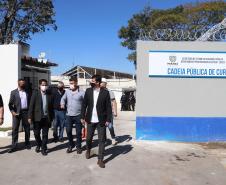 Obra de ampliação da Cadeia Pública de Curitiba está 60% concluída
