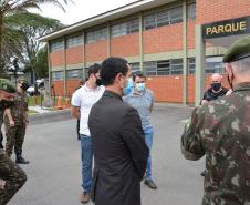 Agentes penitenciários participam de curso de habilitação em fuzil e armeiro no Exército Brasileiro - Curitiba, 20/09/2021