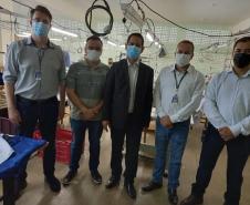 Secretário da Segurança acompanha trabalhos desenvolvidos na Colônia Penal Industrial em Maringá
